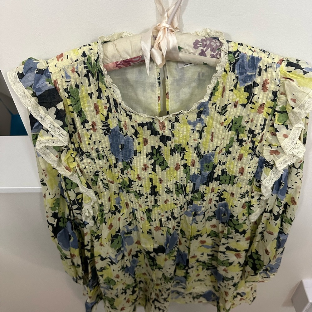 Wilfred Aritzia la Boheme Elia spring floral Dress